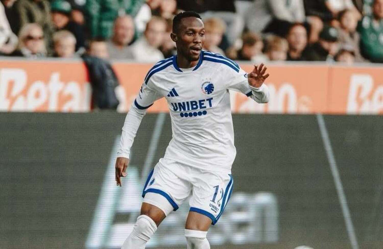 Thapelo Maseko in action for FC Copenhagen