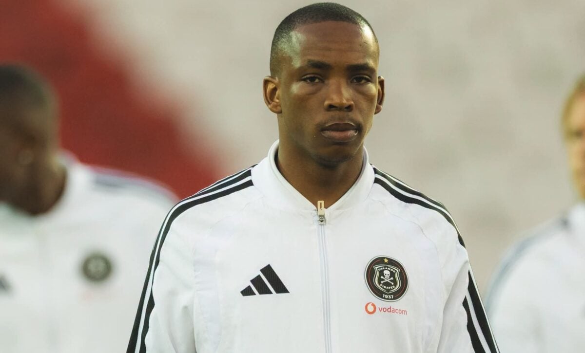 Thapelo Mokobodi in Orlando Pirates colours
