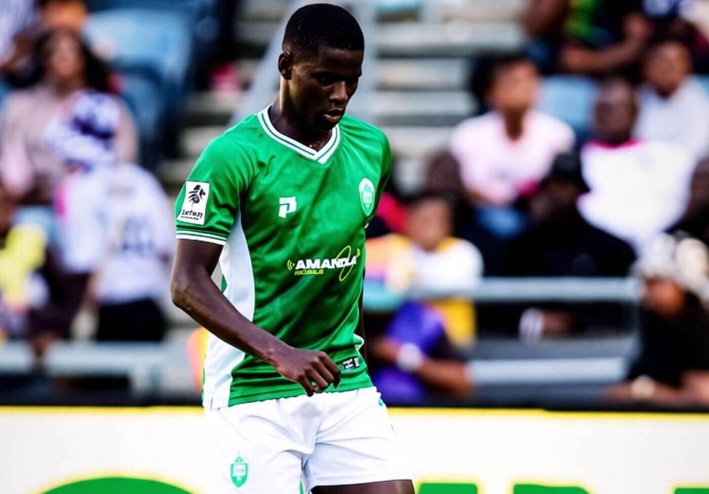 Wandile Dube. in action for AmaZulu FC