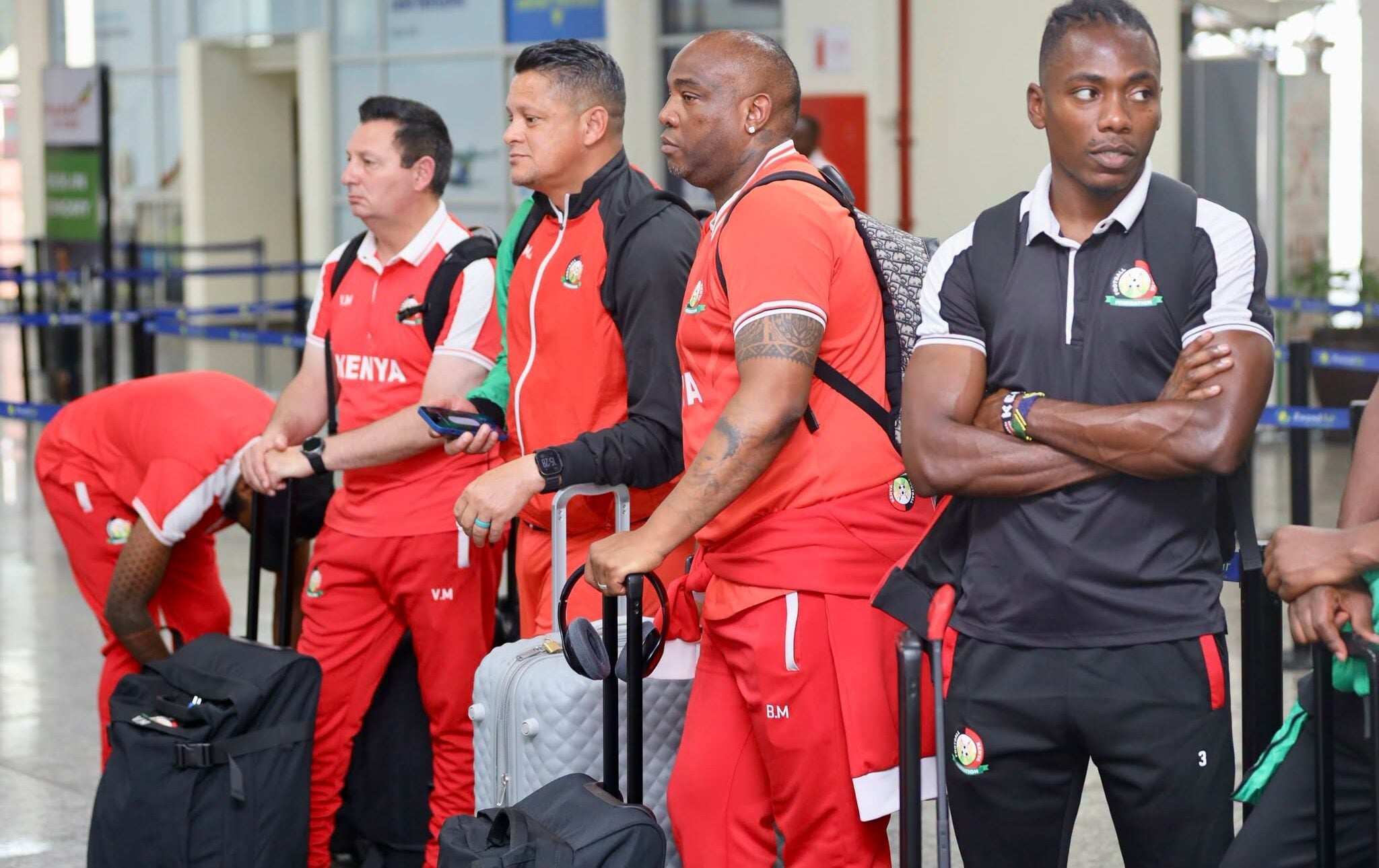 Benni McCarthy, Vasili Manousakis and Moeneeb Joseph