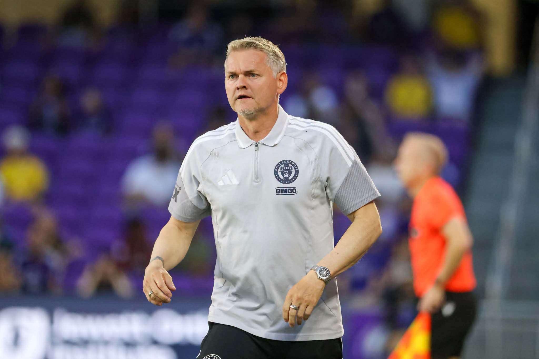Bradley Carnell during his time as Philadelphia Union head coach