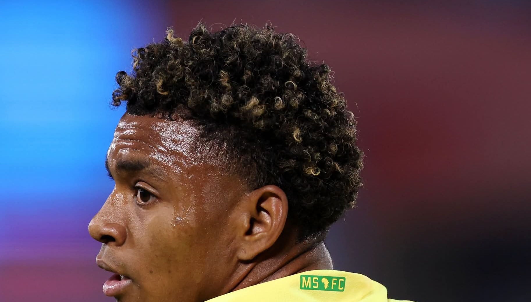 Brayan Leon in the CAF Champions League with Mamelodi Sundowns