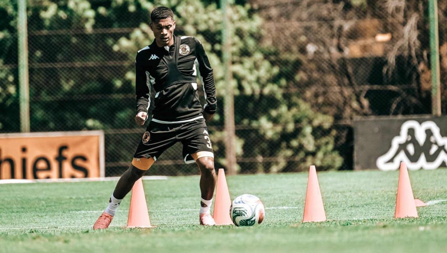 Faiz Abrahams at training