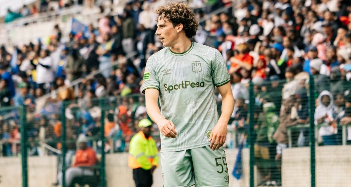Gabriel Amato with Cape Town City FC