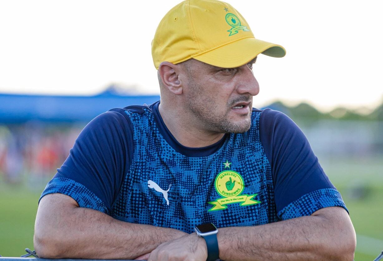 Goolam Valodia at Mamelodi Sundowns looking