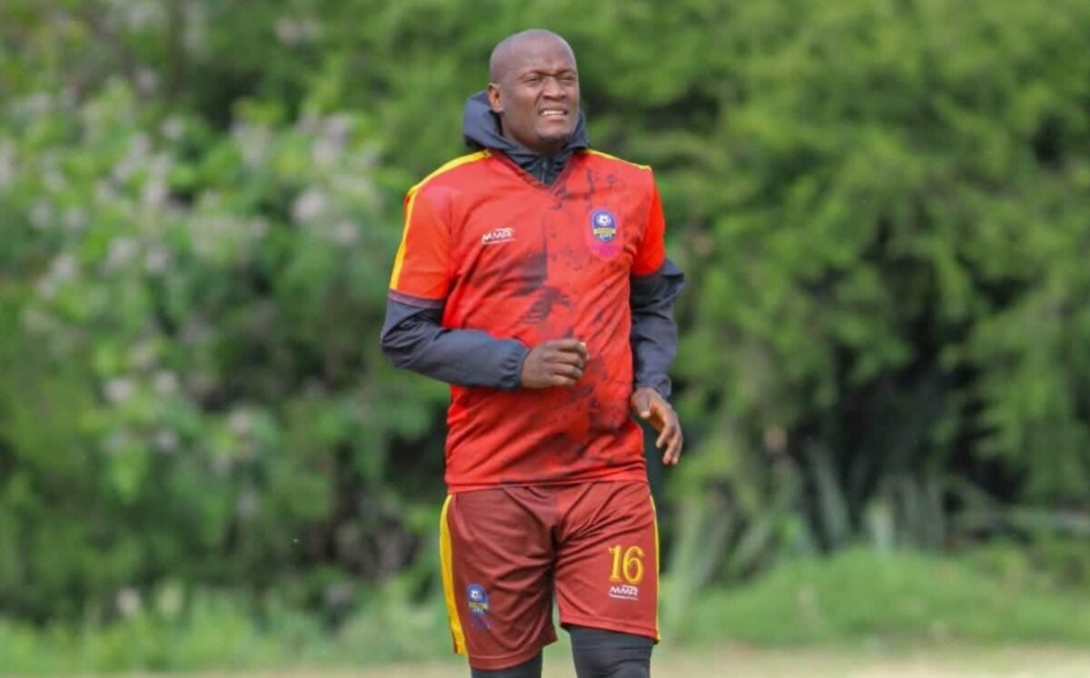 Judas Moseamedi during a training session at Phinnet City FC in the SAFA Limpopo ABC Motsepe League