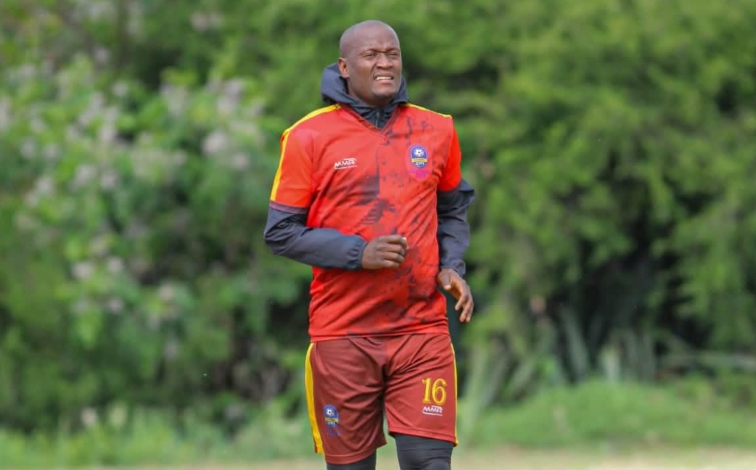 Judas Moseamedi during a training session at Phinnet City FC in the SAFA Limpopo ABC Motsepe League