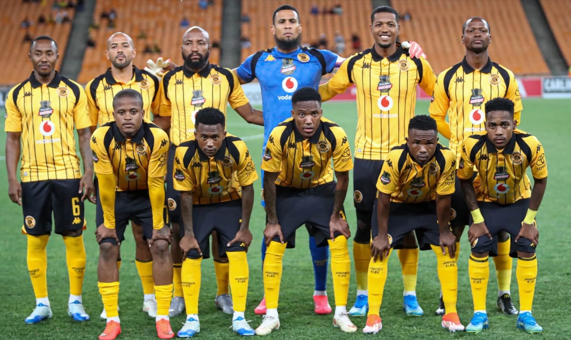Kaizer Chiefs XI against TS Galaxy in the Carling Knockout Cup Round of 16