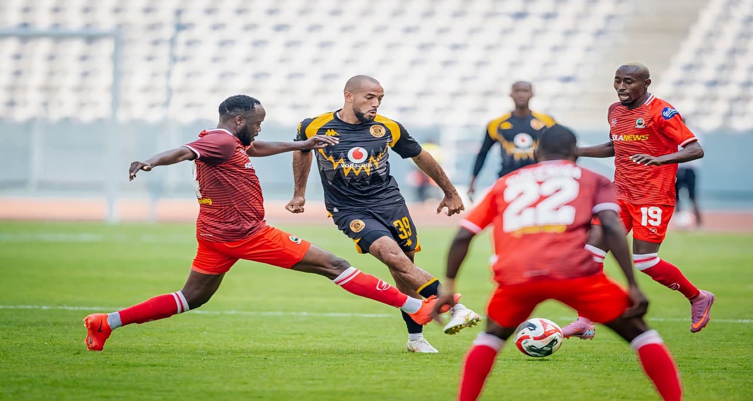 Kaizer Chiefs in action against Red Arrows