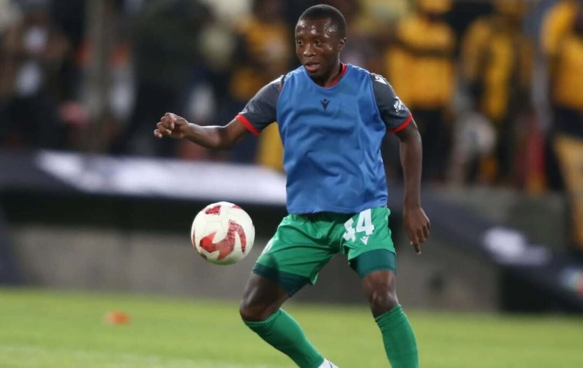 Lazola Maku during his stint at the Betway Premiership side Siwelele FC