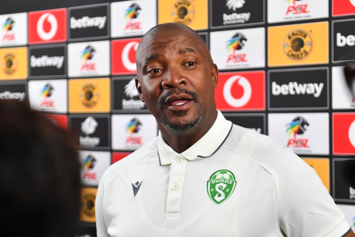 Lehlohonolo Seema during a post match interview