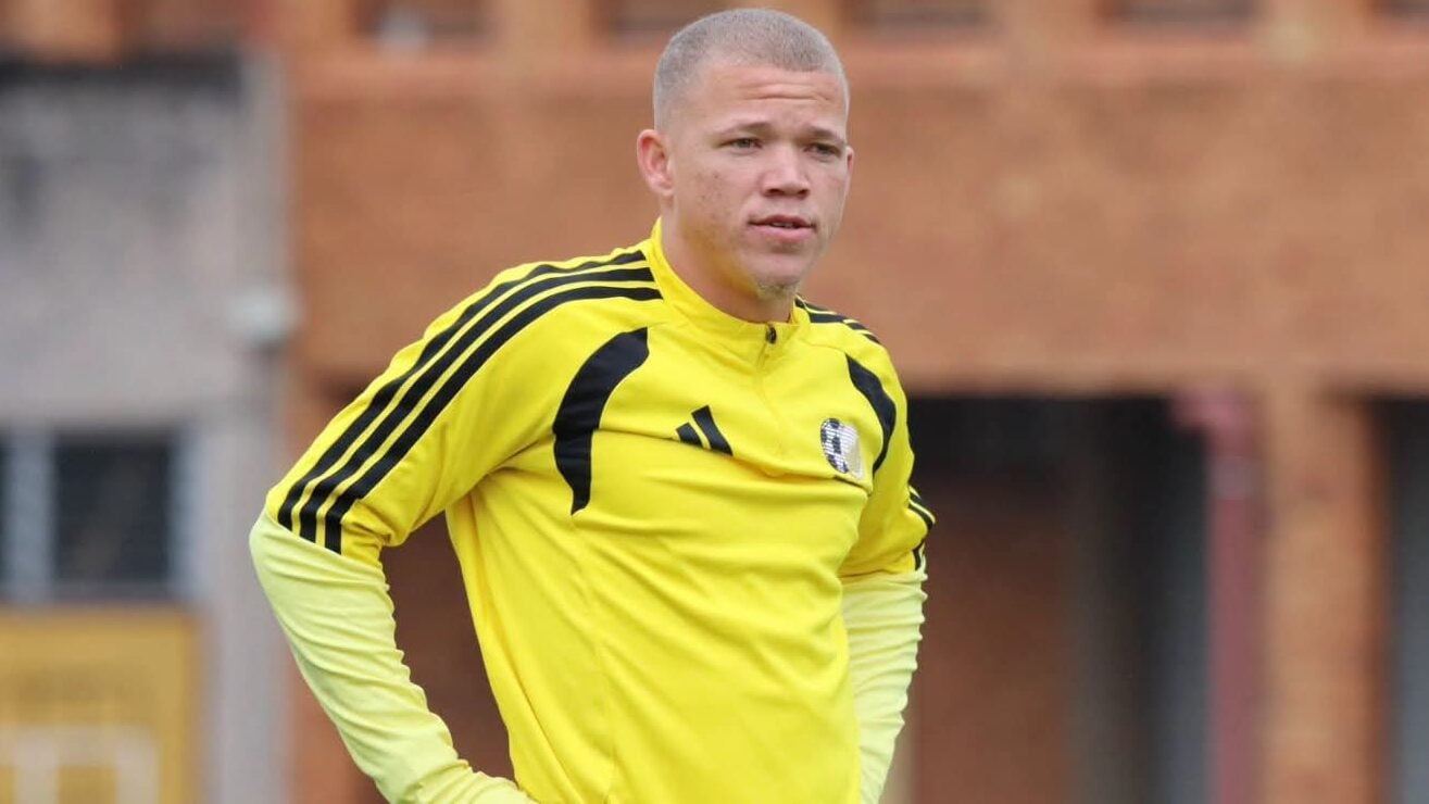 Luke Baartman in SA U-23 colours
