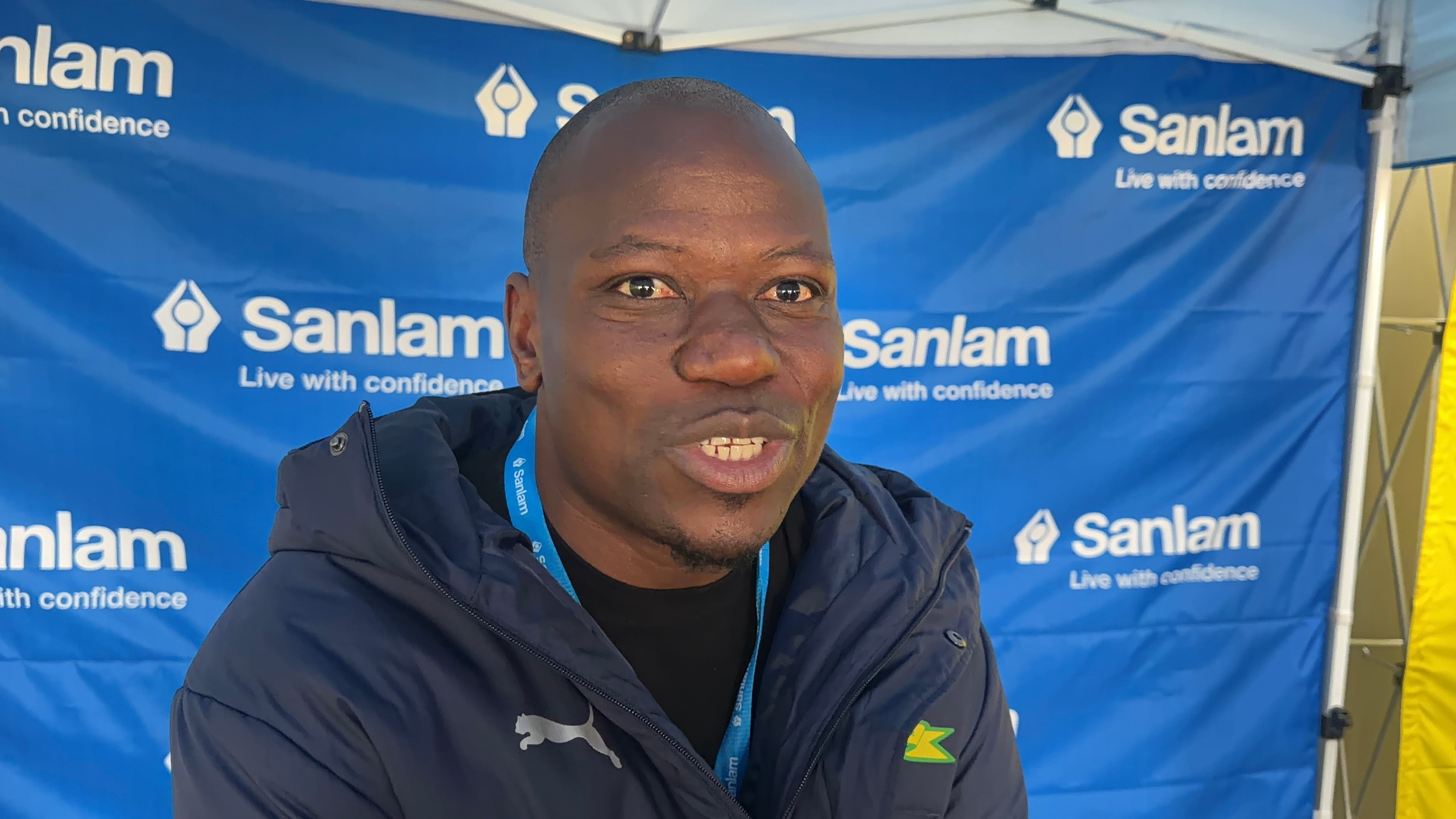 Mamelodi Sundowns legend Hlompho Kekana speaking