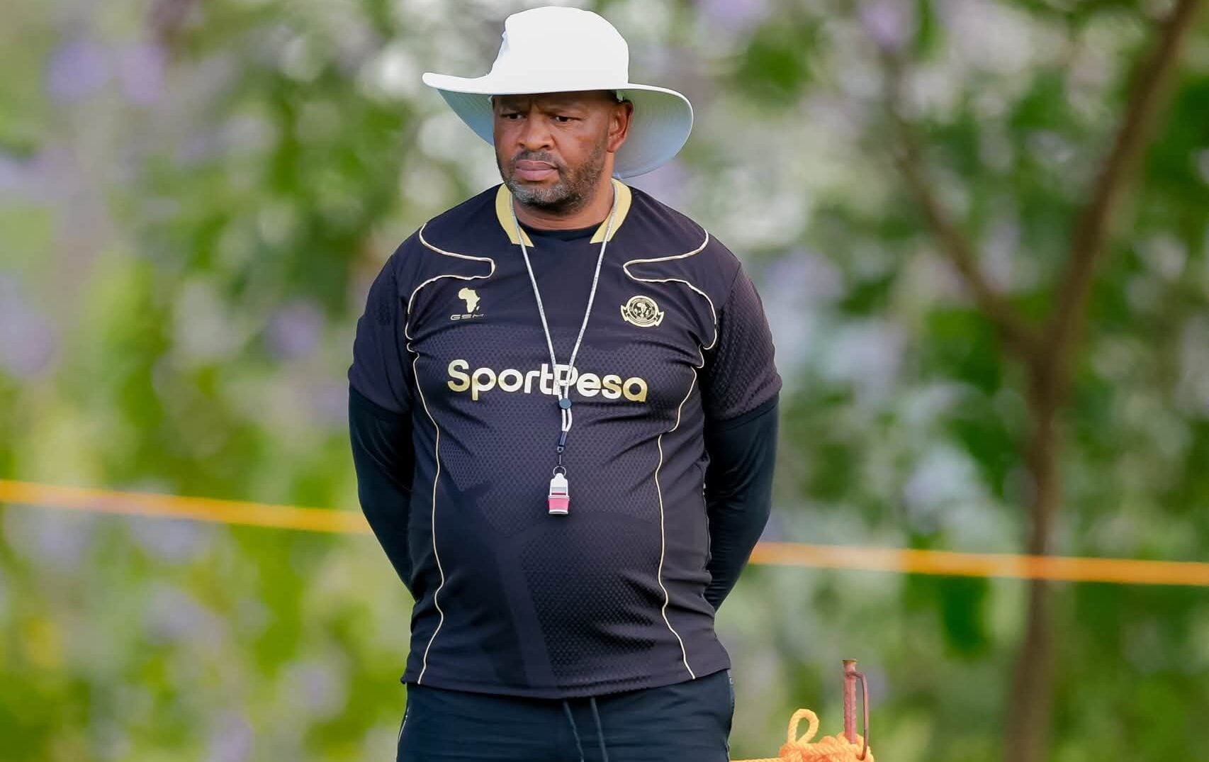Manqoba Mngqithi while at Yanga SC