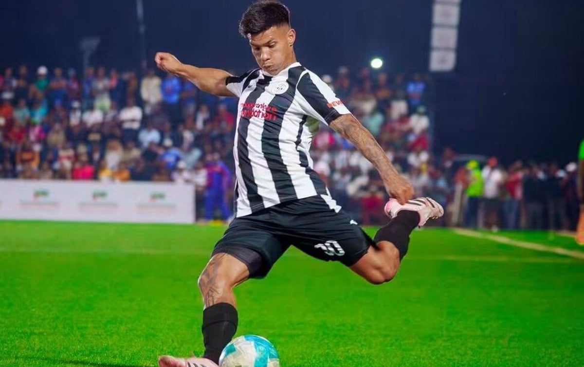 Nahuel Melgarejo in action for Mochudi Centre Chiefs
