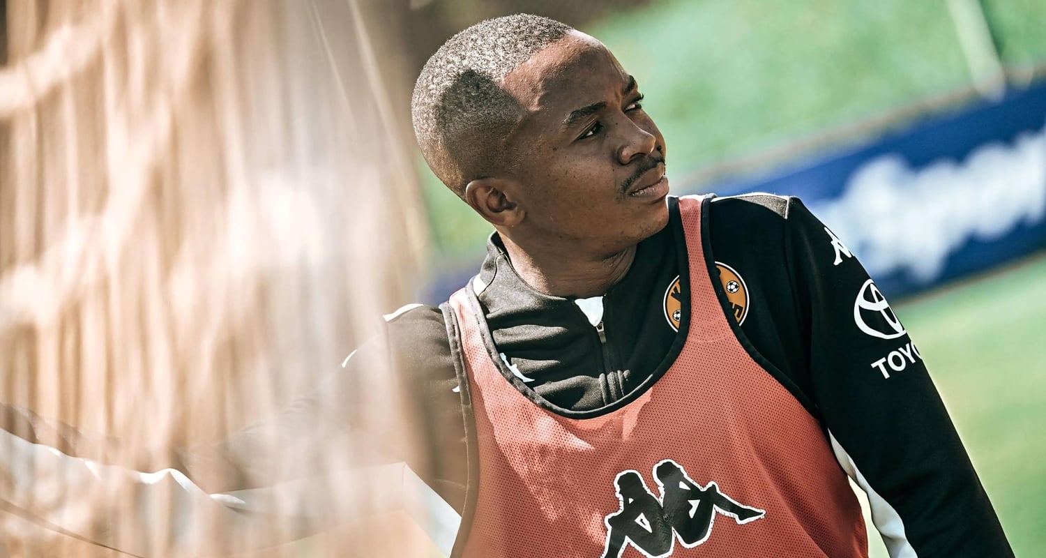 Nkosingiphile Ngcobo at training
