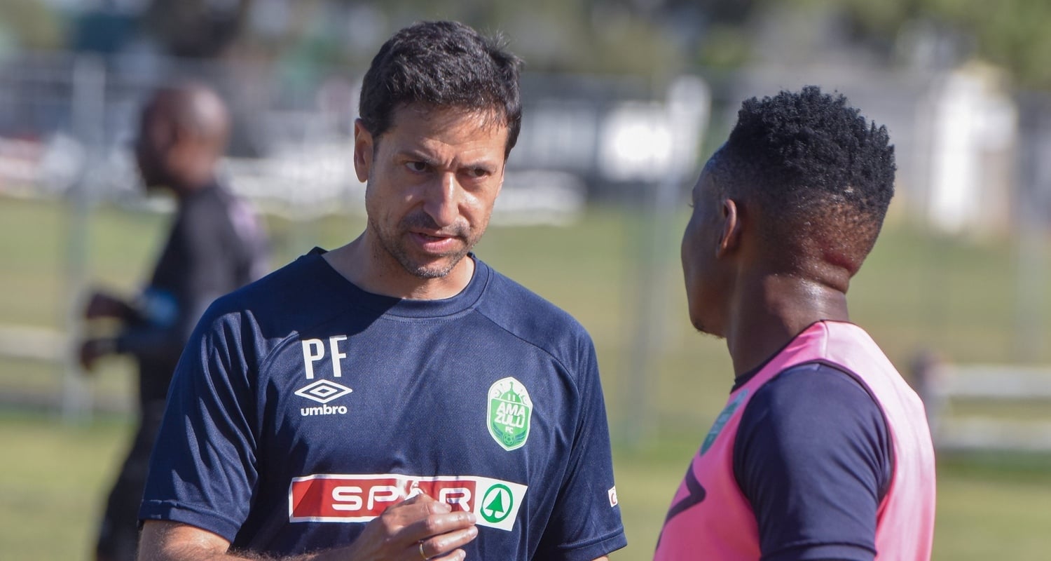 Pablo Franco Martin with AmaZulu