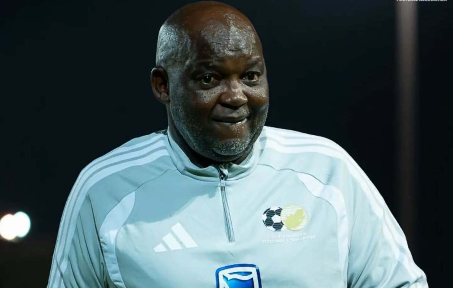 Pitso Mosimane during his Bafana Bafana training session