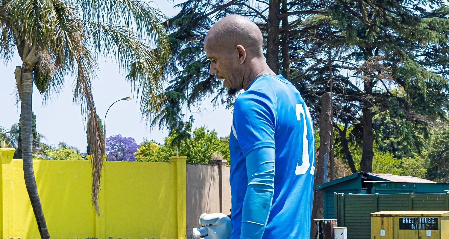 Ricardo Goss in Mamelodi Sundowns colours