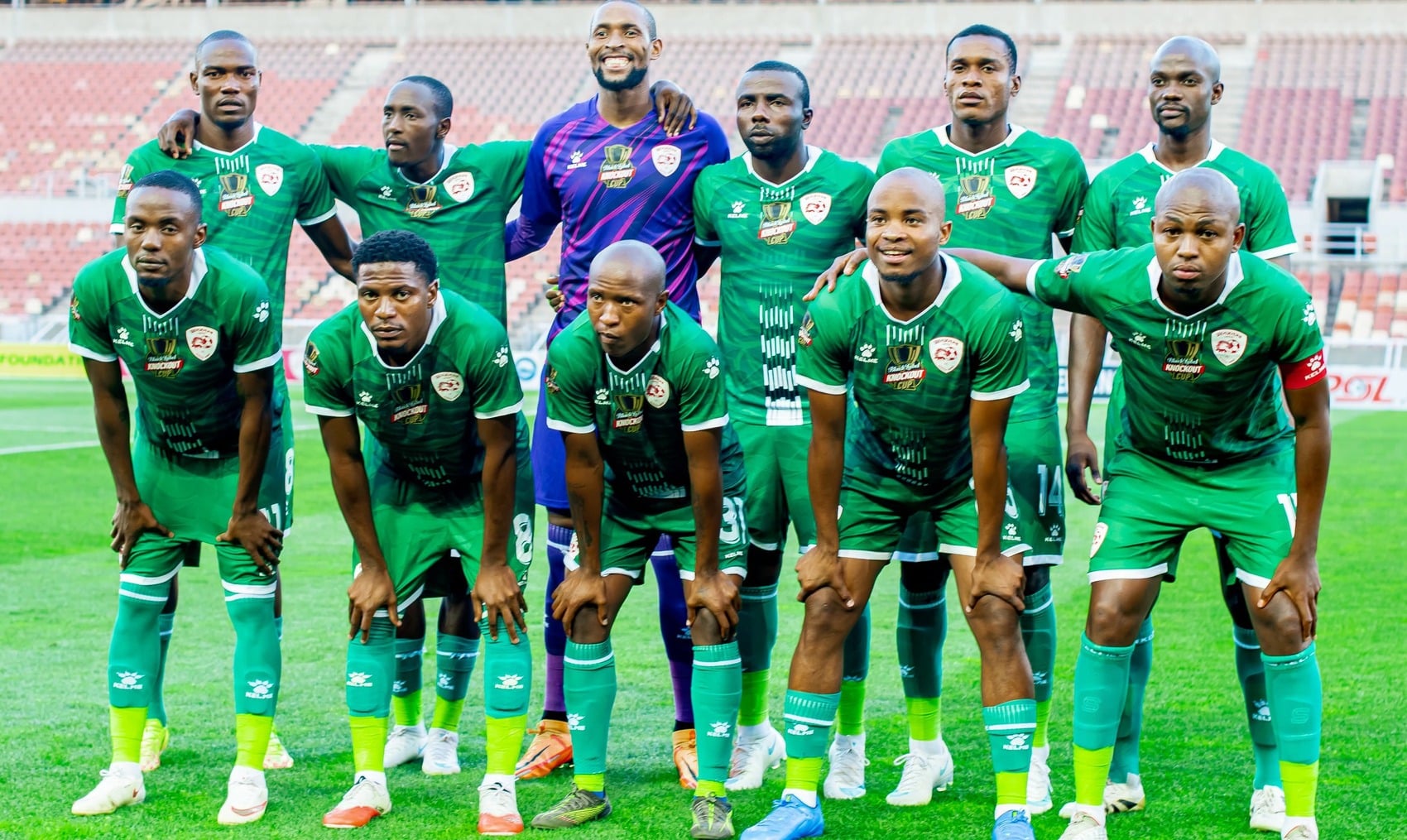 Sekhukhune United players ahead a match