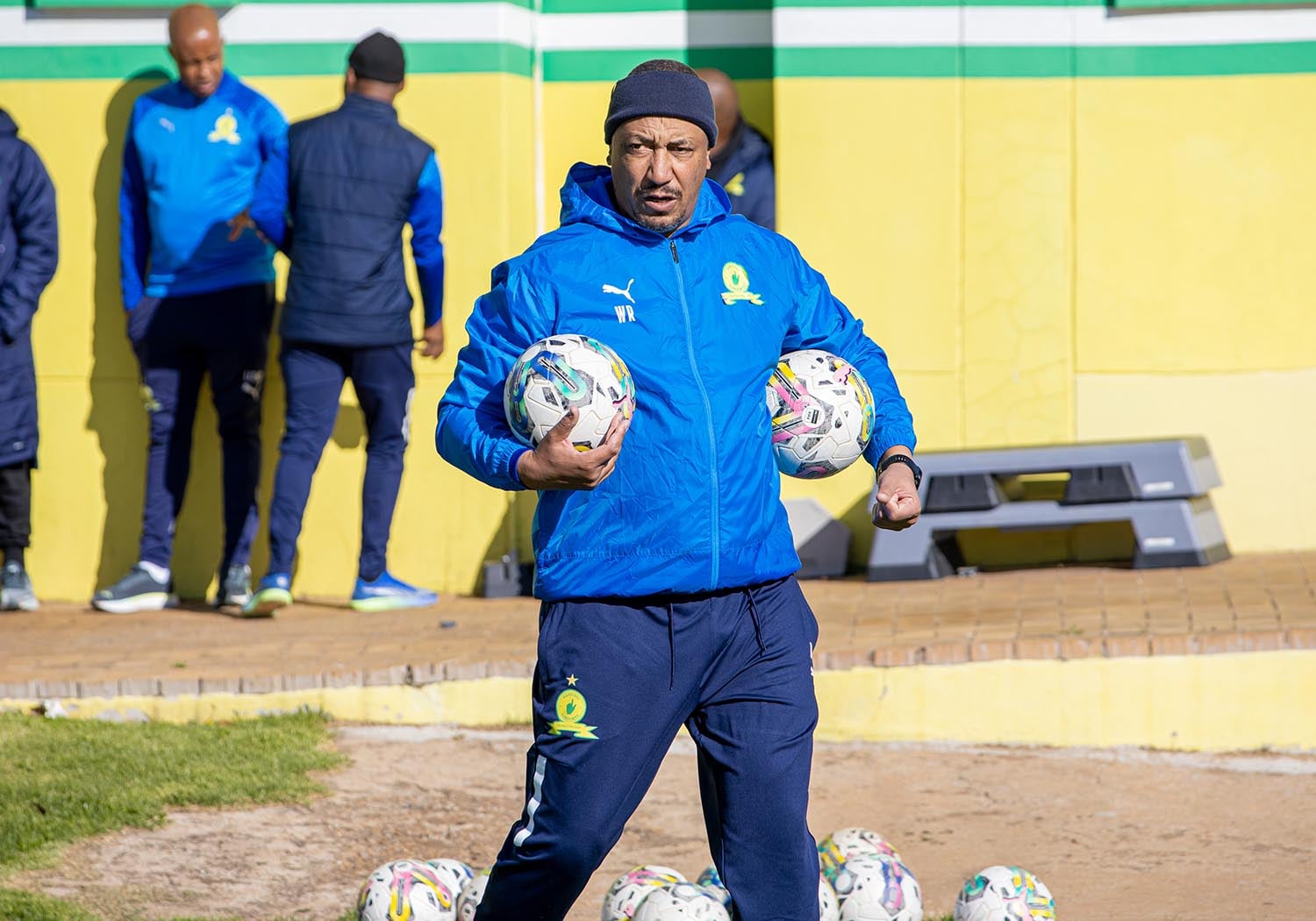 Wendell Robinson while at Mamelodi Sundowns