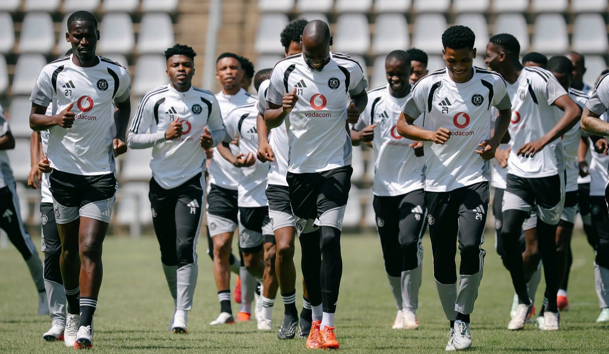 Orlando Pirates players training