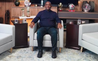 Pitso Mosimane in a podcast